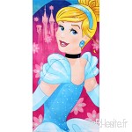 Drap de Bain Disney Princesse Fille 140x70 cm Coton - B07PQ8F9SN